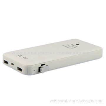 WiFi router with power bank
